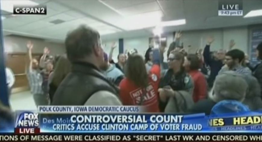 FoxNews first reported a completely bogus voter fraud claim at the Iowa caucuses.