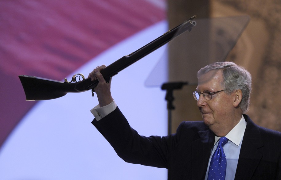 Mitch McConnell gun